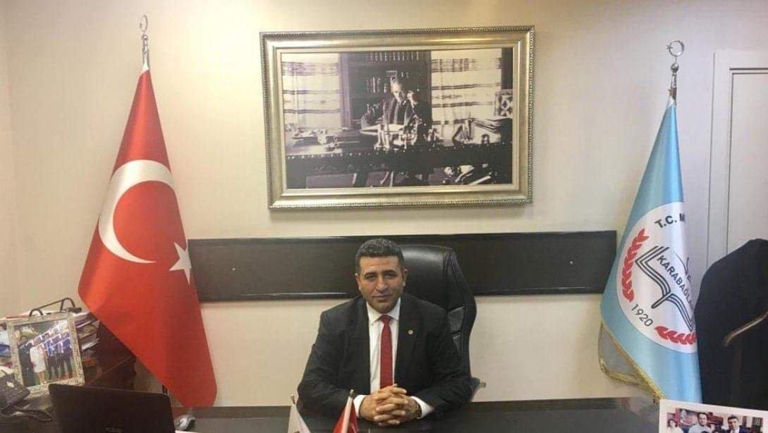 İlçe Milli Eğitim Müdürümüz Metin Ender KARABULUT'un 29 Ekim Cumhuriyet Bayramı Mesajı