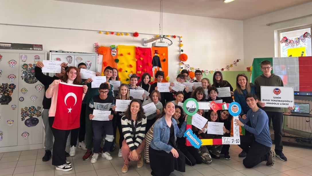 Övgü Terzibaşıoğlu Anadolu Lisesi Erasmus+ Okul Eğitimi Akreditasyonu Grup Hareketliliği