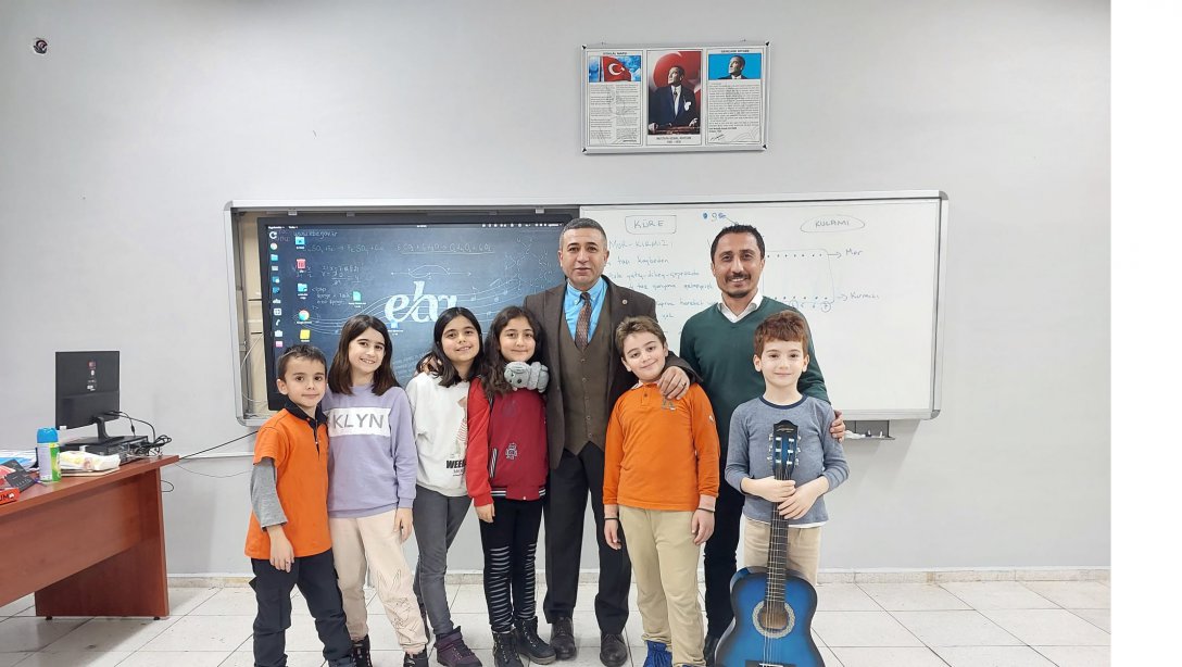 İlçe Milli Eğitim Müdürümüz Metin Ender Karabulut`un Karabağlar Bilim ve Sanat Merkezi Ziyareti