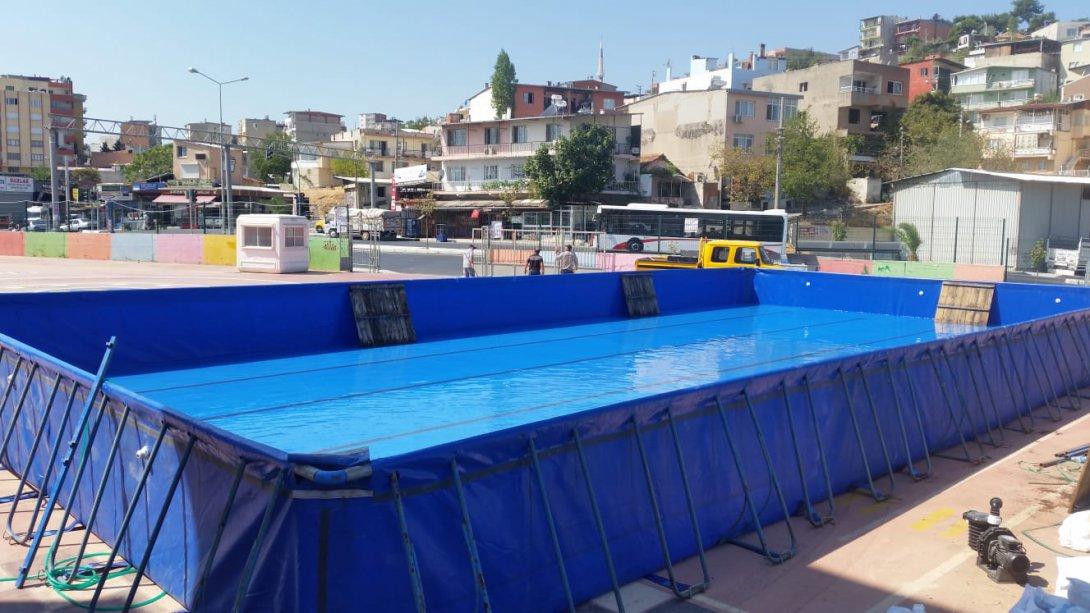 Limontepe Seniye-Hasan Saray İlkokulunda Yüzme Kurslarımız Başlıyor