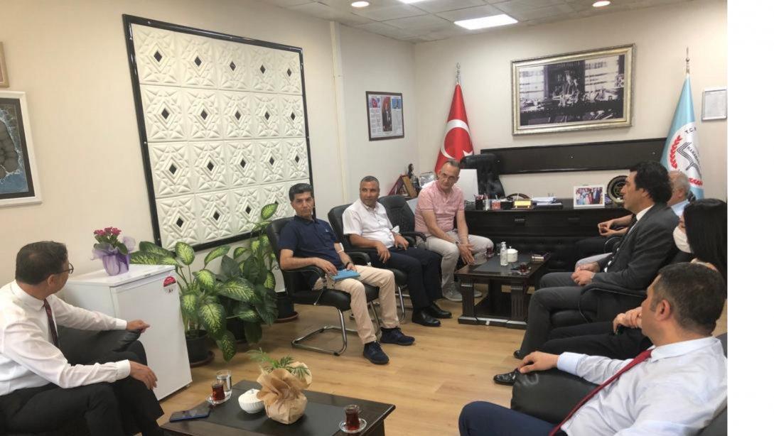 Milli Eğitim Bakanlığı daire başkanı sayın Ayhan KORKMAZ, ilçemizi ziyaret etti.