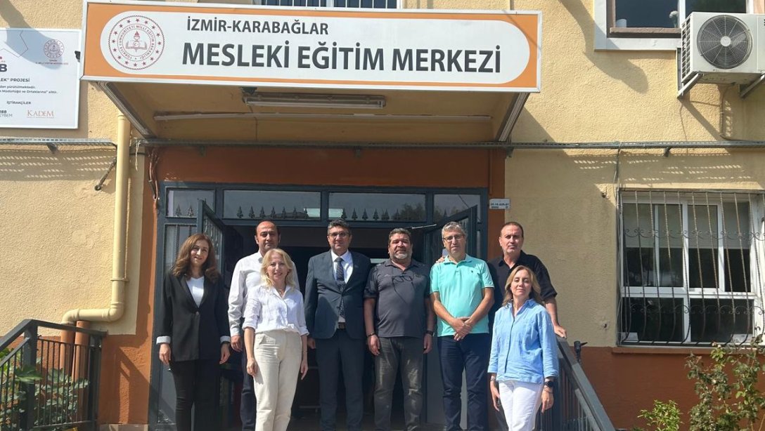 Mesleki Eğitim Merkezi İdareci ve Öğretmenleri ile Toplantı Gerçekleşti